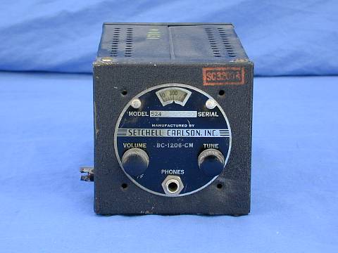 BC-1206-CM AIRCRAFT BEACON RECEIVER