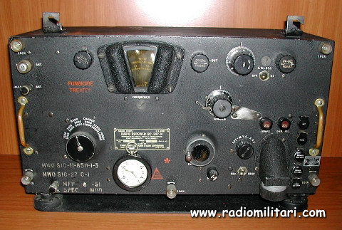 Radio Receivers 342 A C D F J L M And N