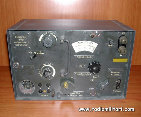 Radio Receiver Mw.E.c Stassfurter