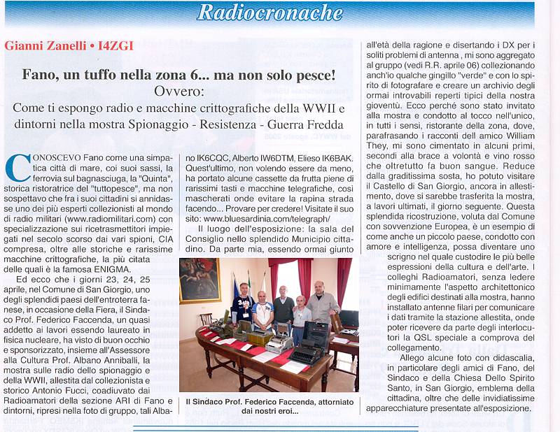 San Giorgio di Pesaro - Mostra